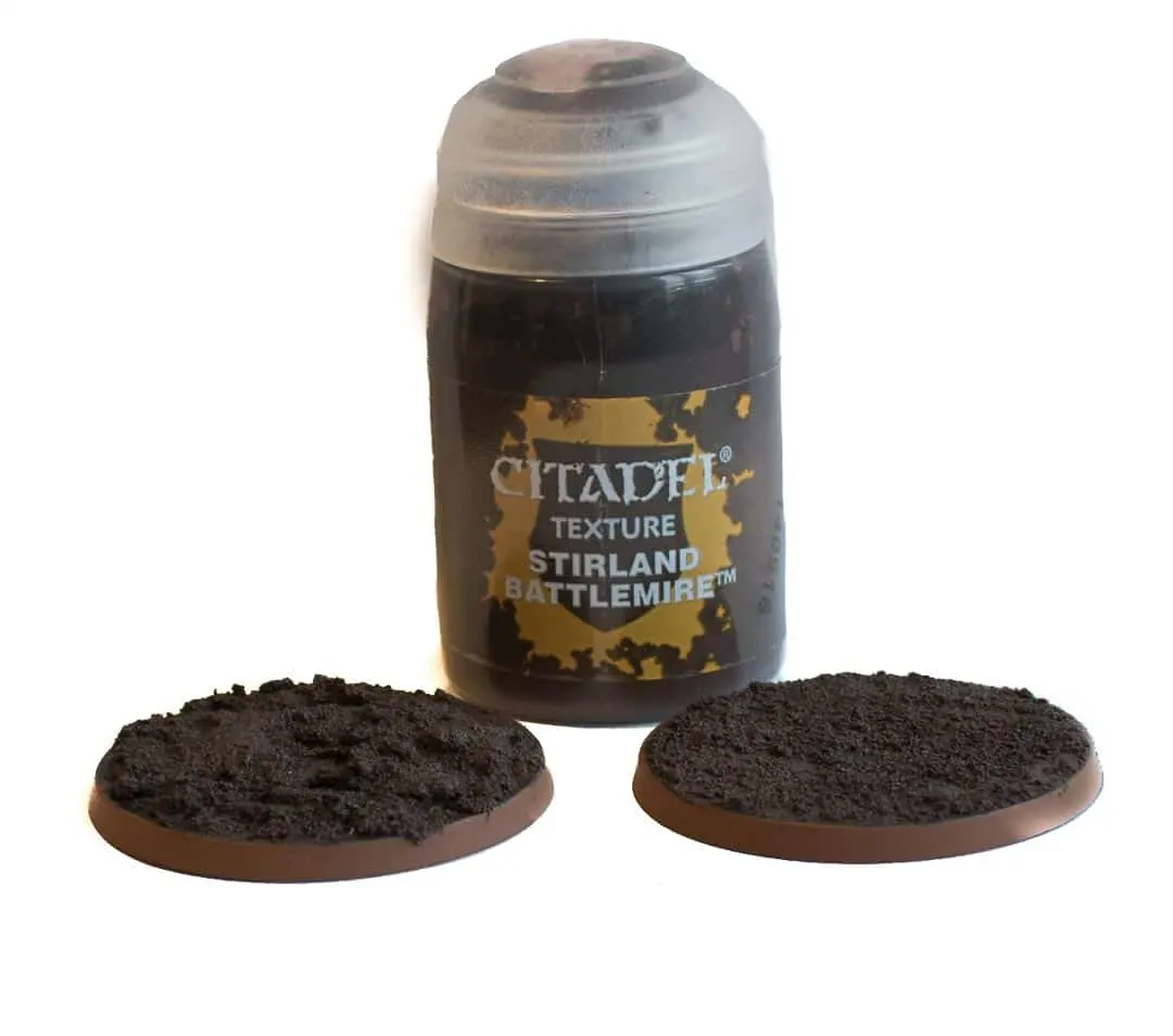 Image containing the GW texture paint Stirland Battlemire when dry