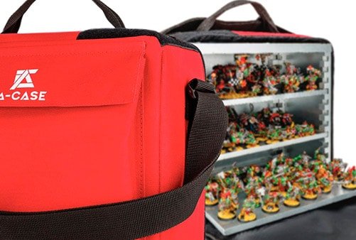 A picture of A-case a magnetic carrying solution for warhammer