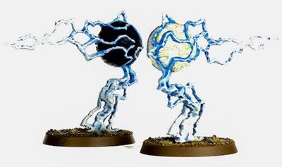 A picture of the Endless Spell Geminids of Uhl-Gysh from the Malign Sorcery expansion for Age of Sigmar 2.0