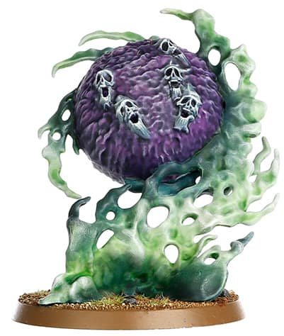 A picture of the Endless Spell Malevolent Maelstrom from the Malign Sorcery expansion for Age of Sigmar 2.0