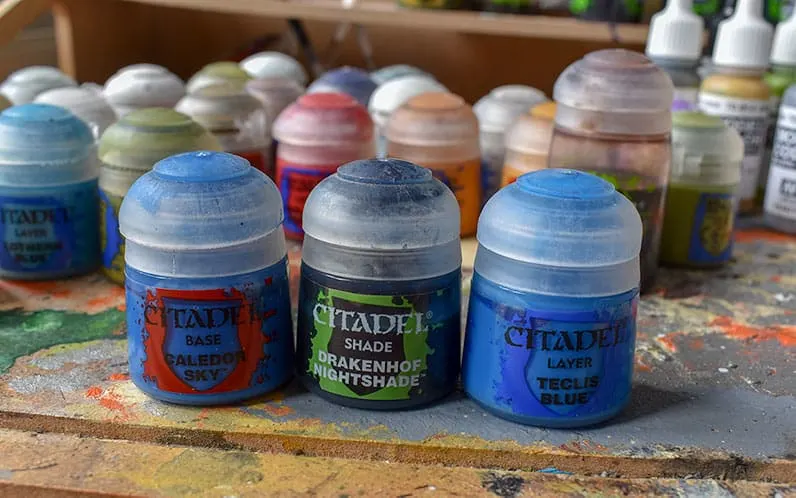 Citadel set to paint blue