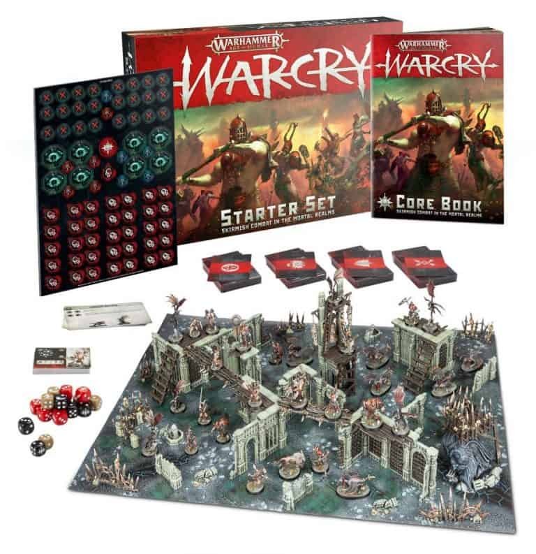 All Warcry Starter Sets Books Warband Boxes Overview