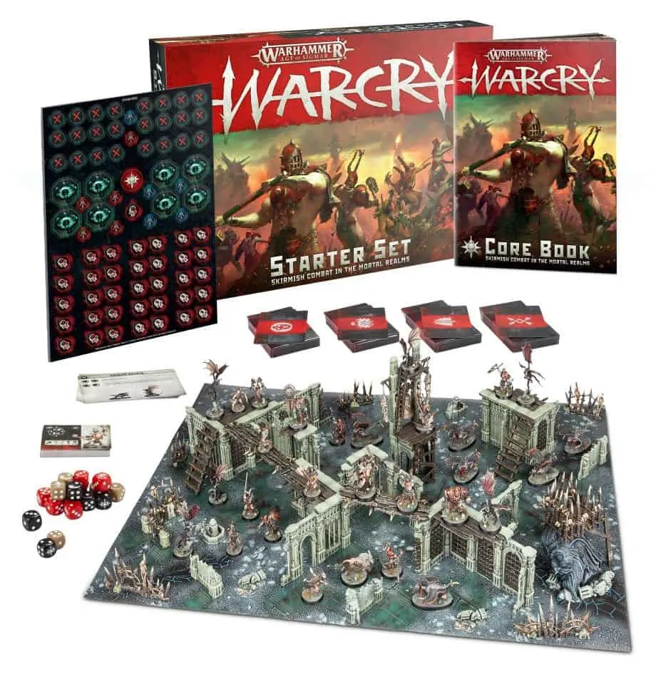 All Warcry Starter Sets, Books & Warband Boxes Overview