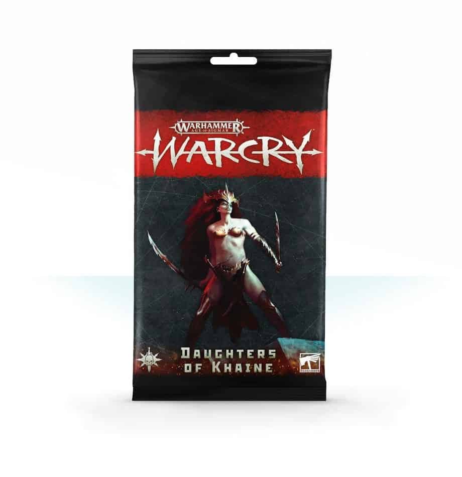 Daughters of Khaine Card Pack for Warcry
