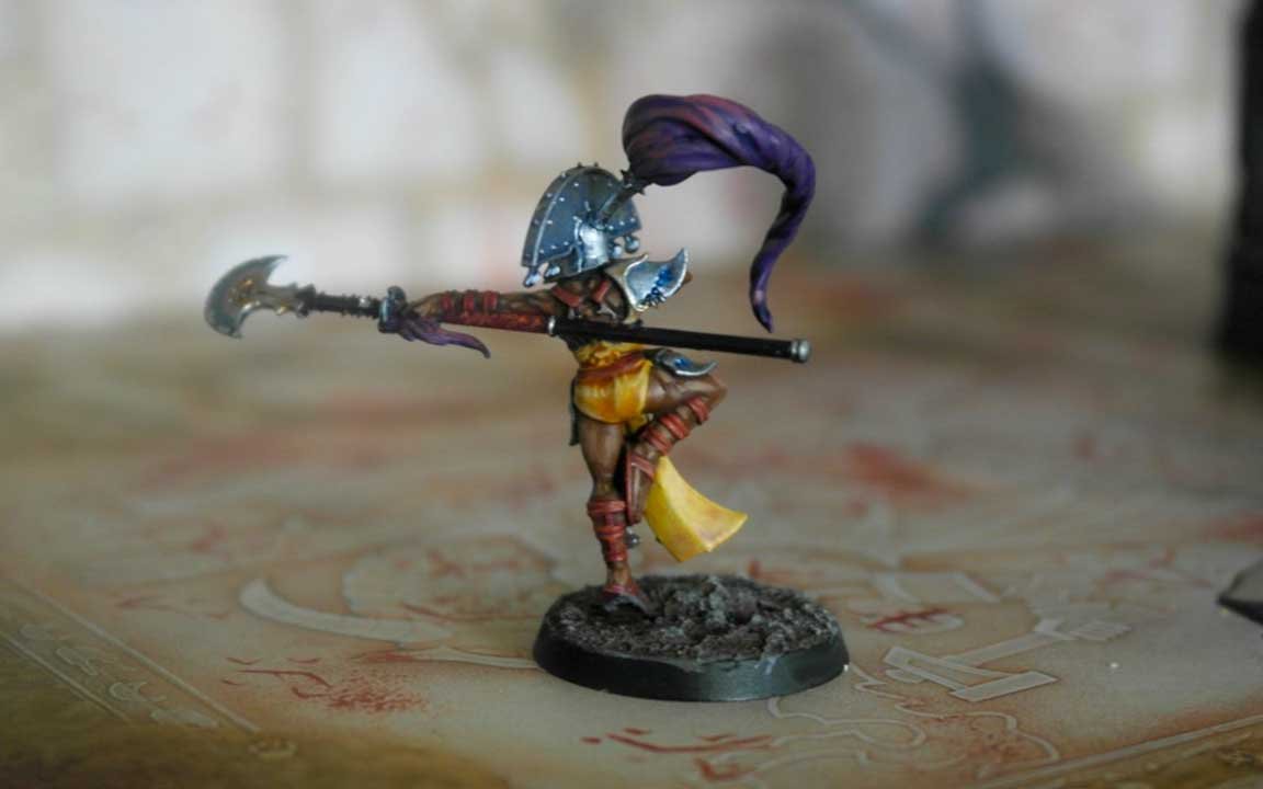 A Cypher Lords Luminator painted with contrast paints