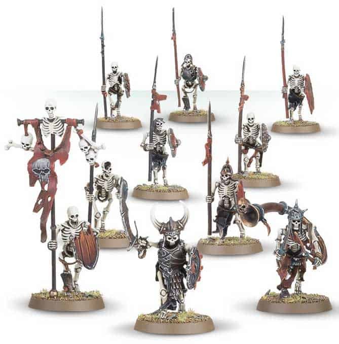 Skeleton Warriors for the Legions of Nagash Warcry Warband