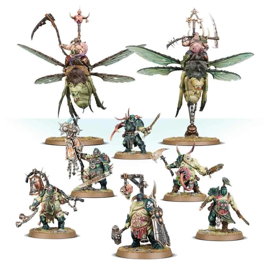 Review Of The Start Collecting Maggotkin Of Nurgle Box