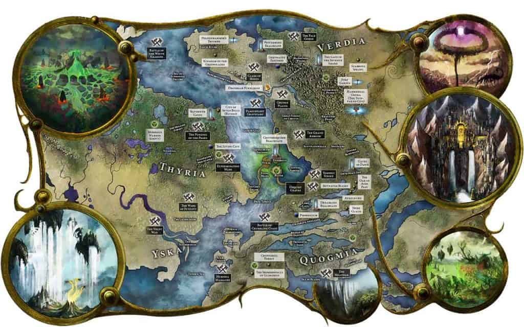 Intro and Explanation of the Mortal Realms in Age of Sigmar