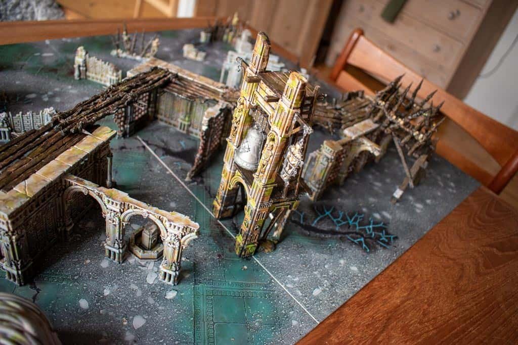 Rusty old warcry terrain