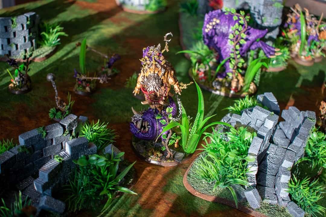 More Gloomspite Gitz on jungle terrain