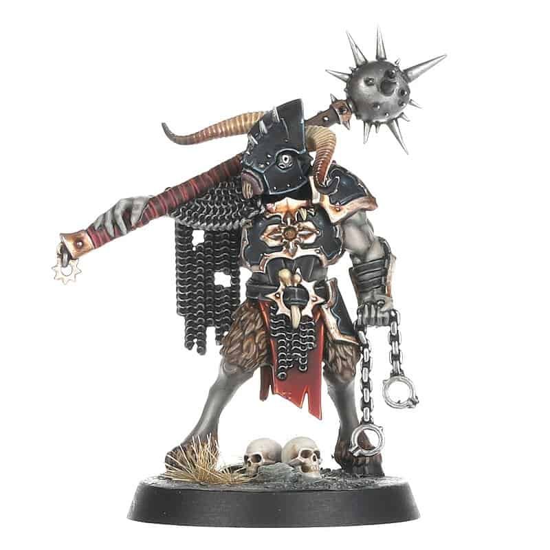 A Bestigor Destroyer in the Spire Tyrants Warcry Warband