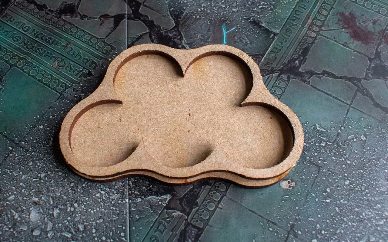 MDF movement trays for Warhammer
