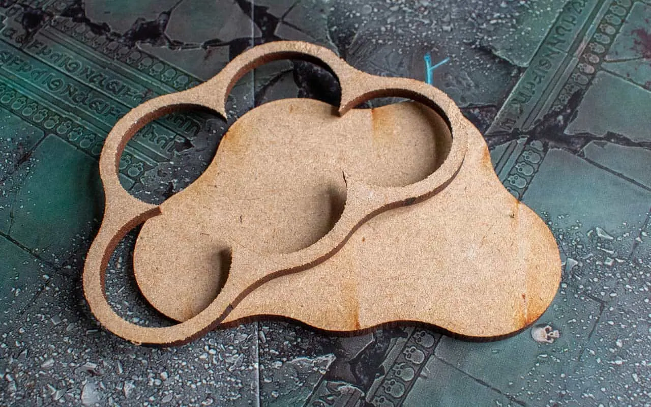MDF movement trays for Warhammer