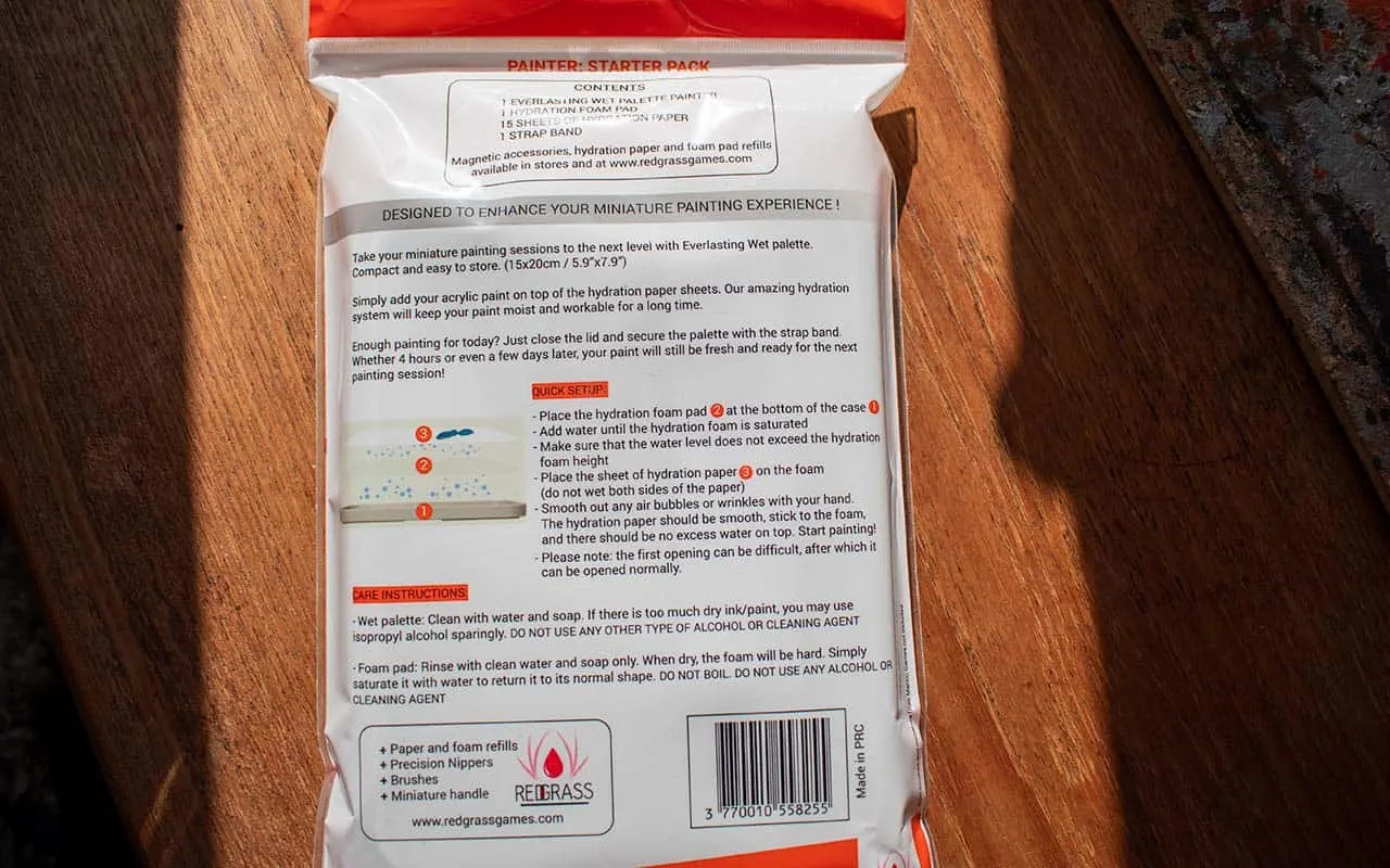 How the everlasting wet palette works