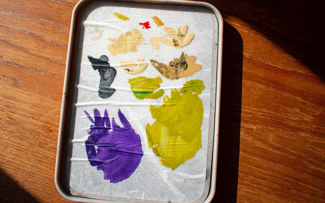 Easy DIY Wet Palette for Acrylic Painting