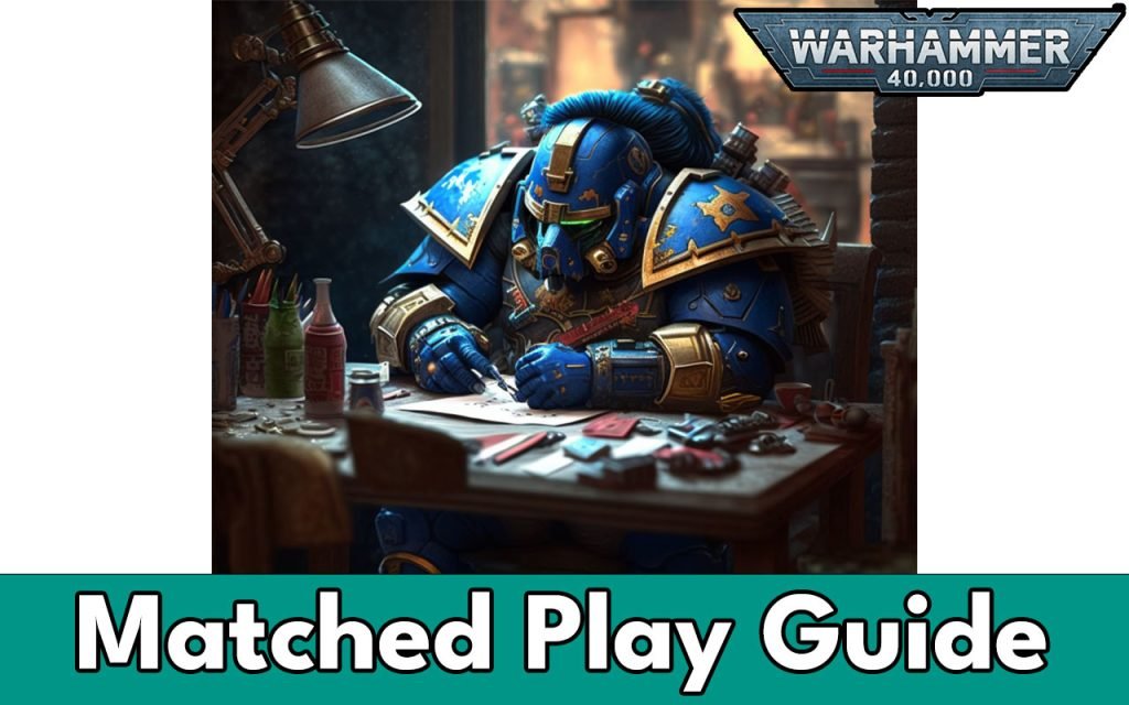 The feature image for the 40k matched play article