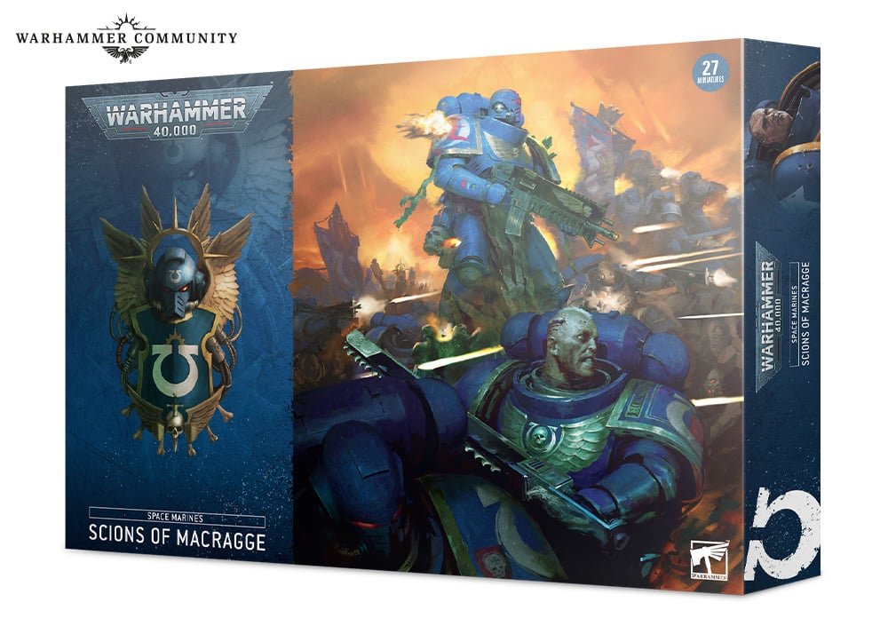 Warhammer 40K: Space Marines - Warhammer Heroes Ultramarines Series 4(Box)