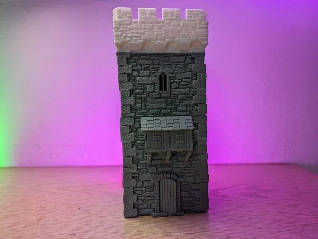 A tower from Castle and Forts Kickstarter