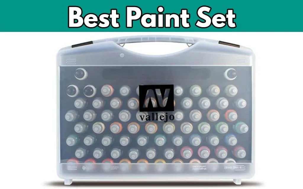 Miniature deals painting set