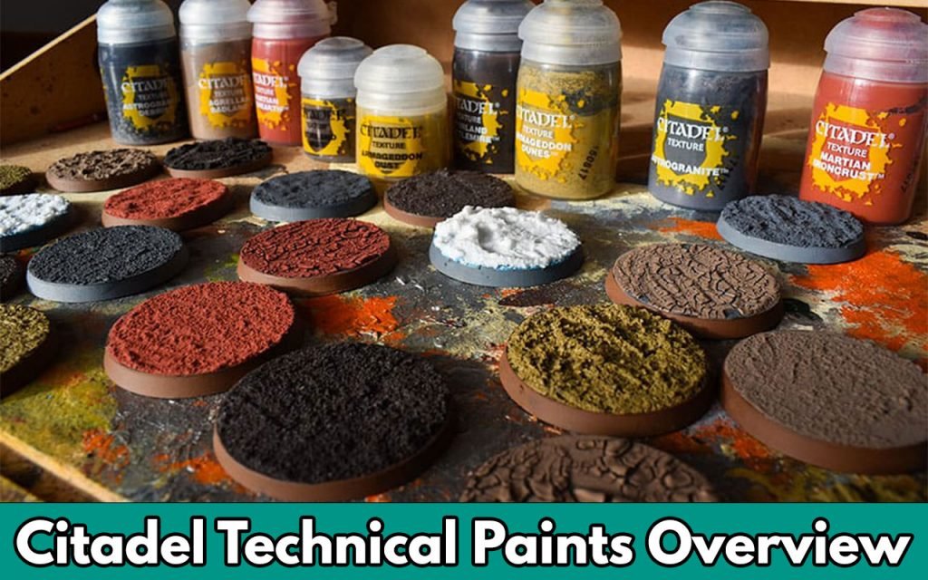 Citadel Technical Paints 12ml-24ml Paint Pots Warhammer 40k Age of Sigmar