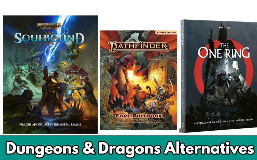 The feature image for the dungeons and dragons alternatives article