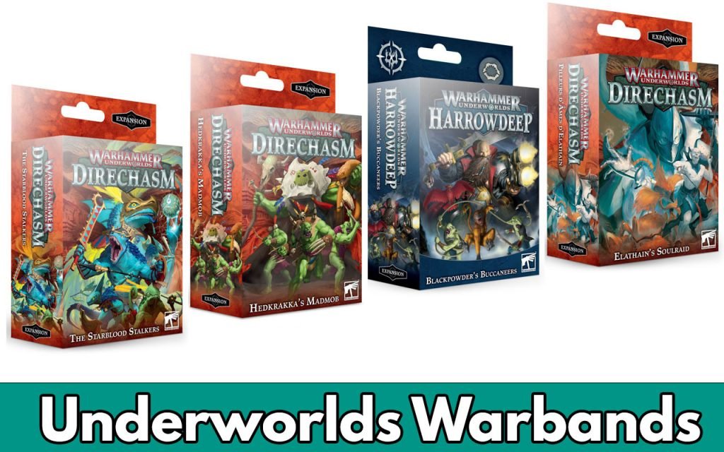 The feature image for the warhammer underworlds warband overview