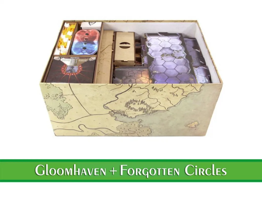 Organizer for board game Gloomhaven (spoiler free) - The Dicetroyers