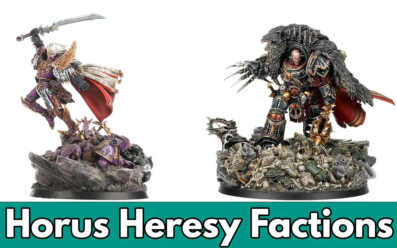 Toutes les factions de Horus Heresy