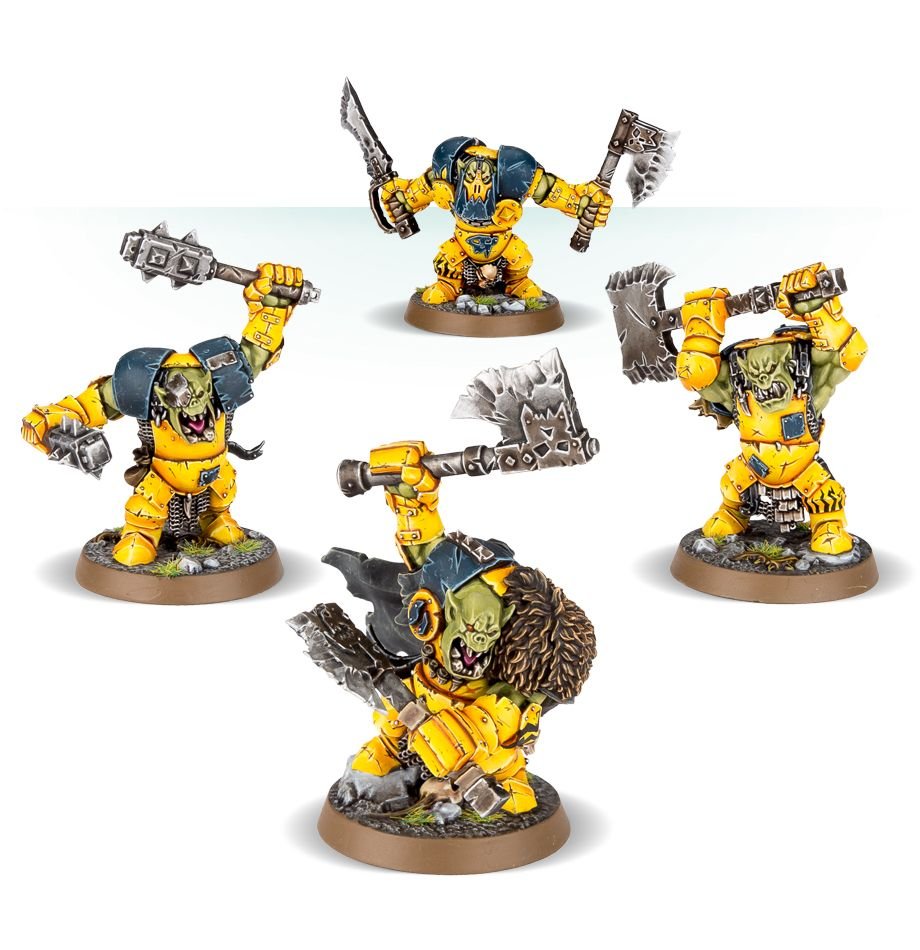 Ironjawz Warband for Warhammer Warcry - GeekDad Paints! - GeekDad