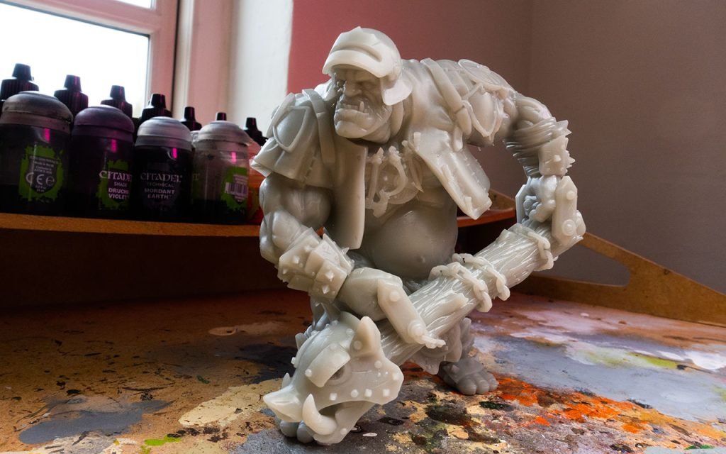 God Slayer - Specialized 3D Resin Print- Miniature Mega Boss