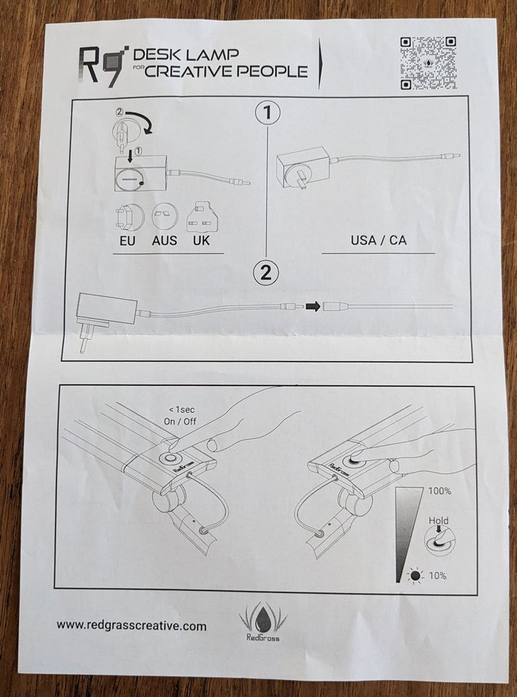 Spec sheet of the R9