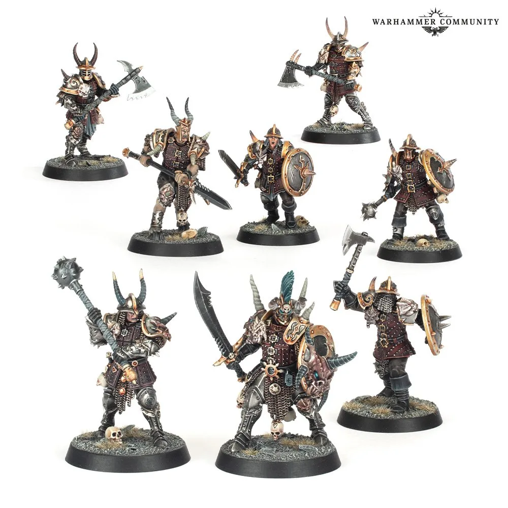 Chaos Legionnaires Warcry Warband - Age of Miniatures