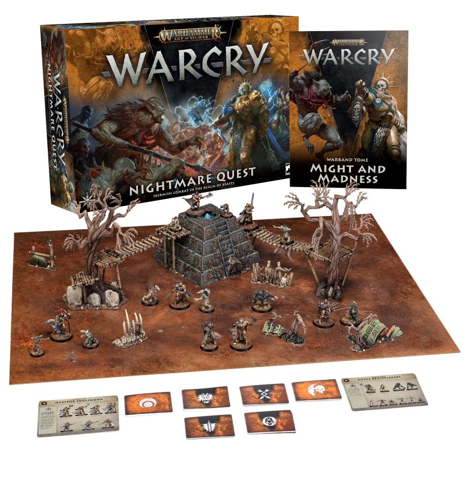 All Warcry Starter Sets, Books & Warband Boxes Overview