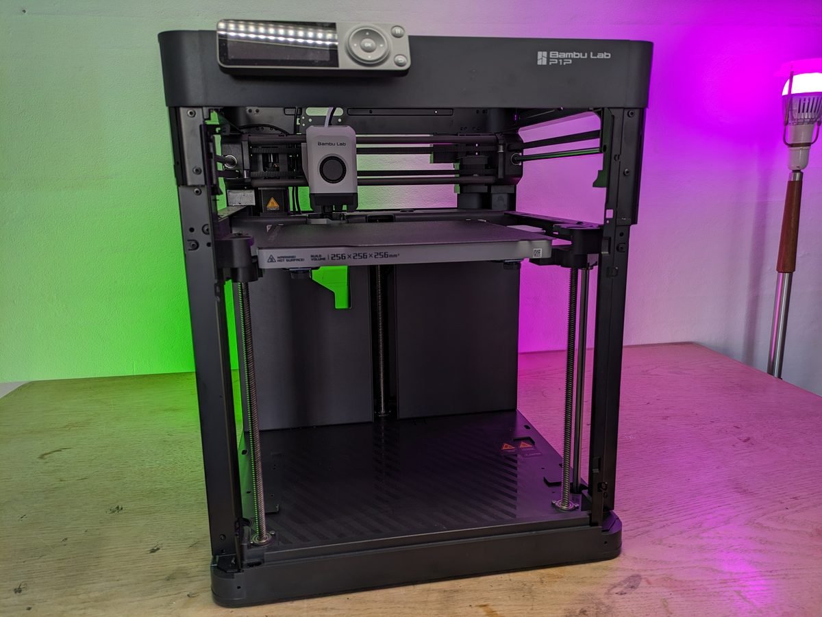 Bambu Lab P1P FDM 3D printer for printing terrain and hobby models